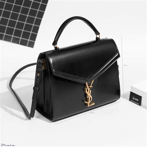 ysl cassandra hobo bag|CASSANDRA Medium top handle bag in grain de .